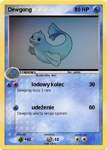 Pokemon Dewgong