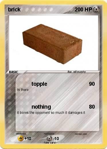 Pokemon brick