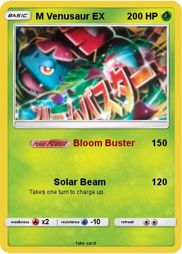 Pokemon M Venusaur EX