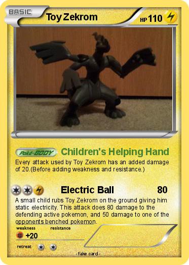 Pokemon Toy Zekrom