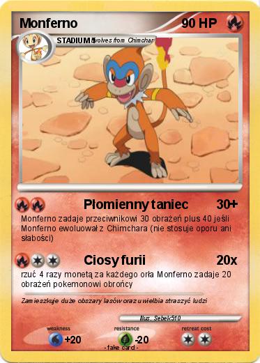Pokemon Monferno