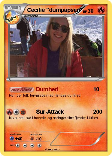 Pokemon Cecilie "dumpapsen"