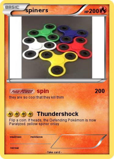 Pokemon spiners