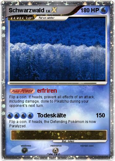 Pokemon Schwarzwald