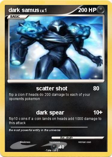 Pokemon dark samus