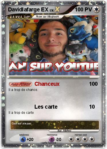Pokemon Davidlafarge EX