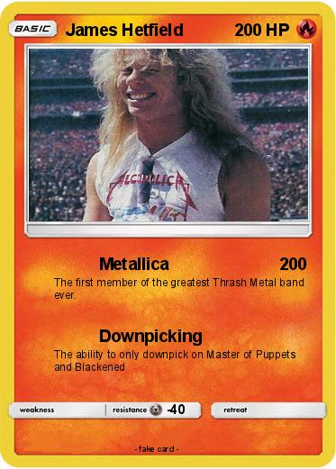 Pokemon James Hetfield