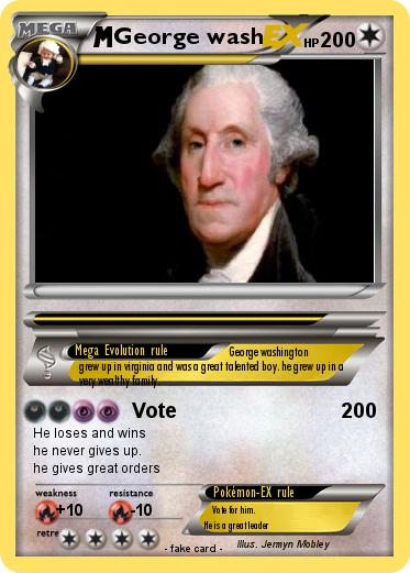 Pokemon George wash