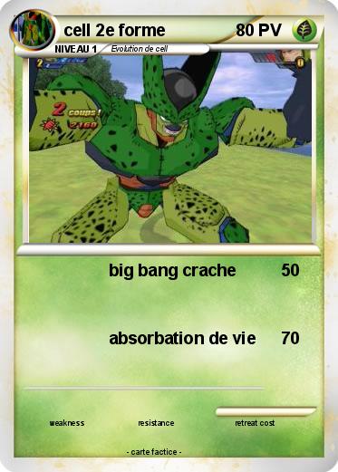 Pokemon cell 2e forme