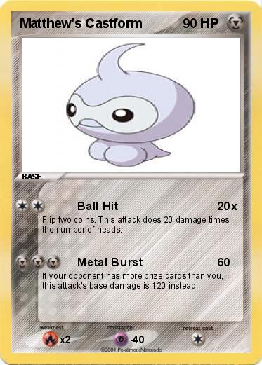 Pokemon Matthew's Castform