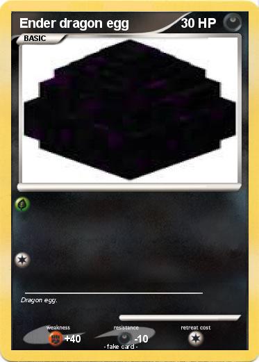 Pokemon Ender dragon egg
