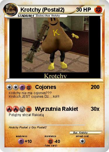 Pokemon Krotchy (Postal2)