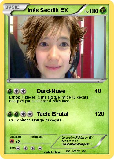 Pokemon Inès Seddik EX