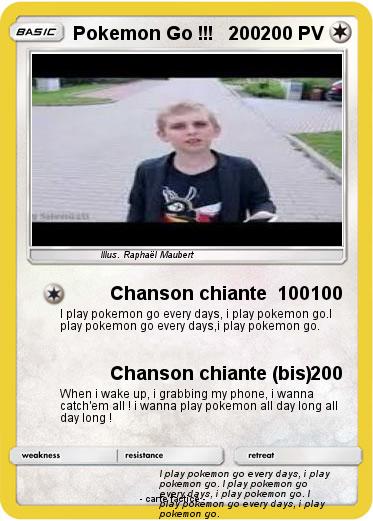 Pokemon Pokemon Go !!!   200