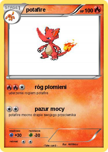 Pokemon potafire