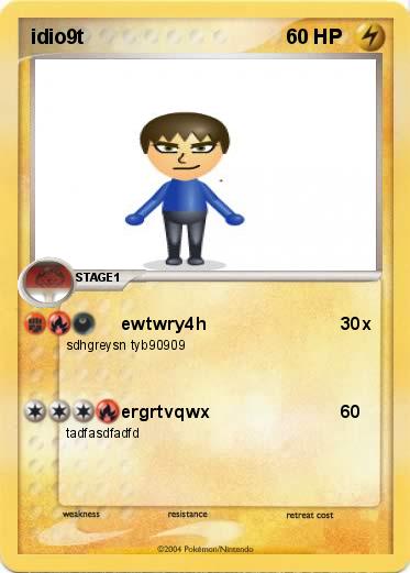 Pokemon idio9t