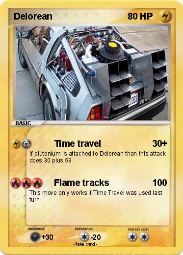 Pokemon Delorean