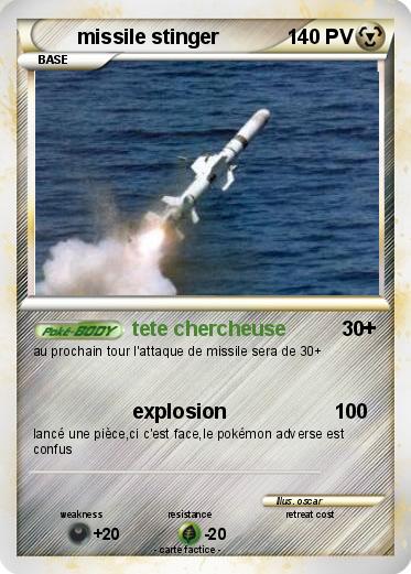 Pokemon missile stinger