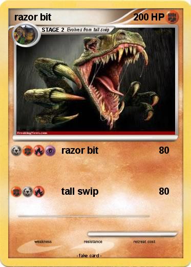 Pokemon razor bit