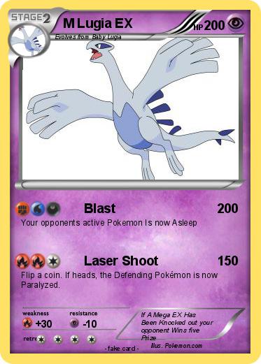 Pokemon M Lugia EX