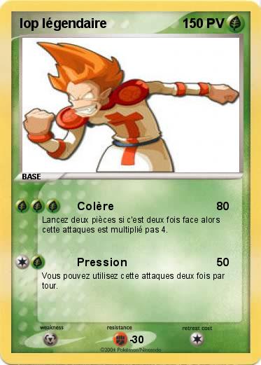 Pokemon Iop légendaire