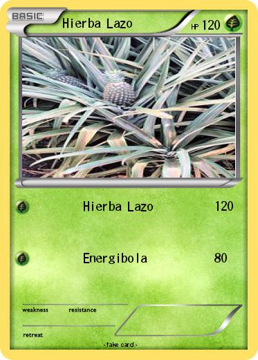 Pokemon Hierba Lazo