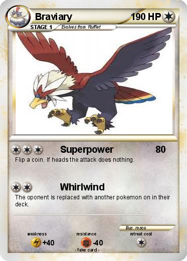 Pokemon Braviary