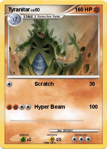 Pokemon Tyranitar