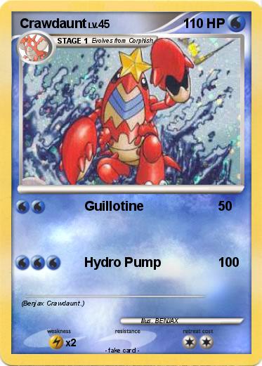Pokemon Crawdaunt