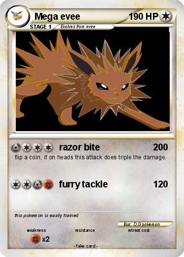 Pokemon Mega evee