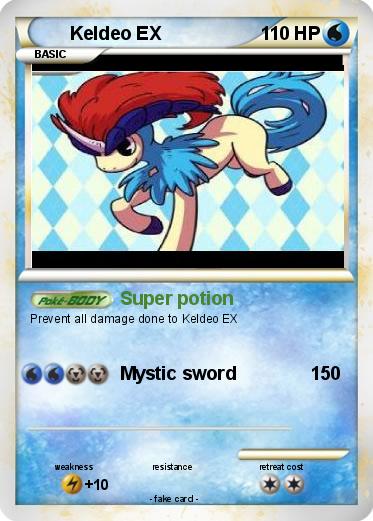 Pokemon Keldeo EX
