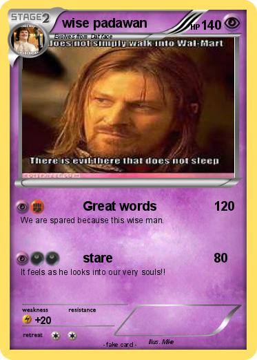 Pokemon wise padawan