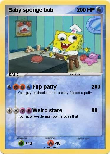 Pokemon Baby sponge bob