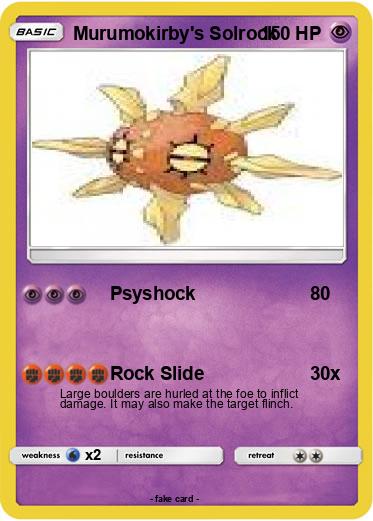 Pokemon Murumokirby's Solrock