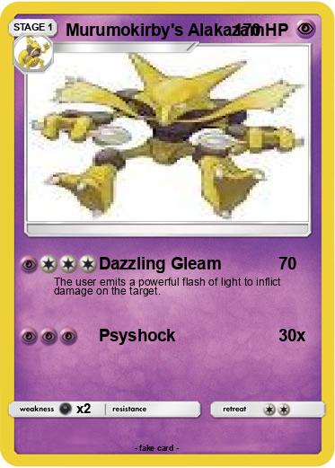Pokemon Murumokirby's Alakazam