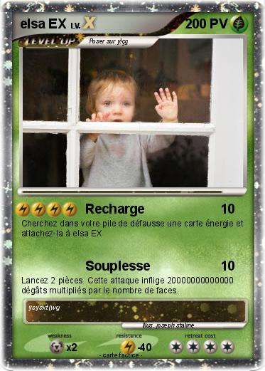Pokemon elsa EX