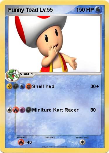 Pokemon Funny Toad Lv.55
