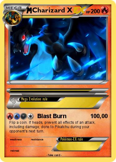 Pokemon Charizard X