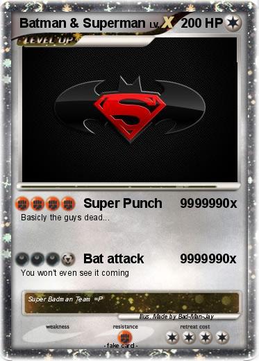 Pokemon Batman & Superman