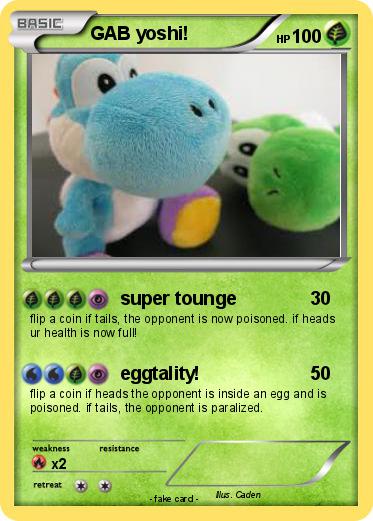 Pokemon GAB yoshi!