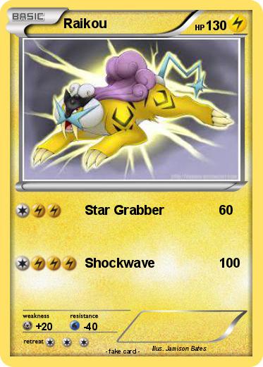 Pokemon Raikou