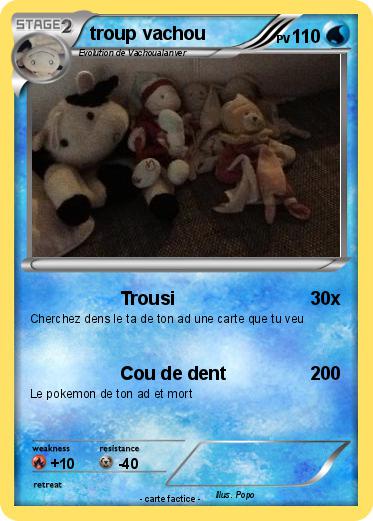 Pokemon troup vachou