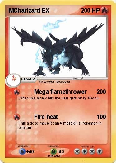 Pokemon MCharizard EX