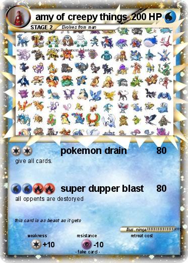 Pokemon amy of creepy things