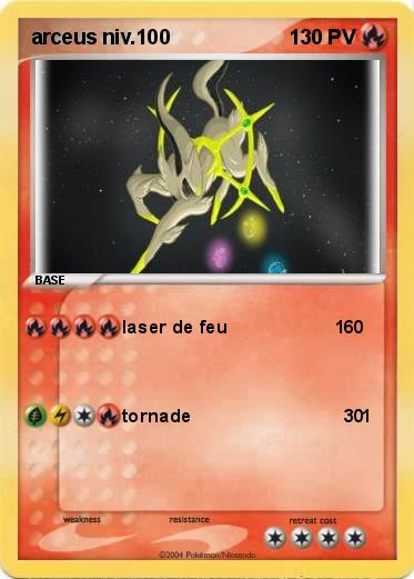 Pokemon arceus niv.100