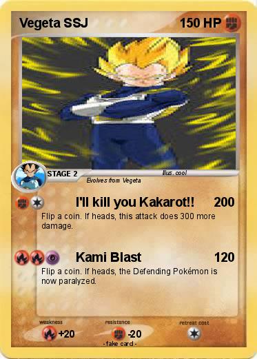 Pokemon Vegeta SSJ