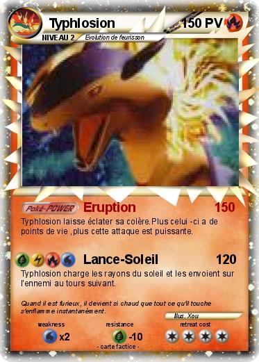Pokemon Typhlosion