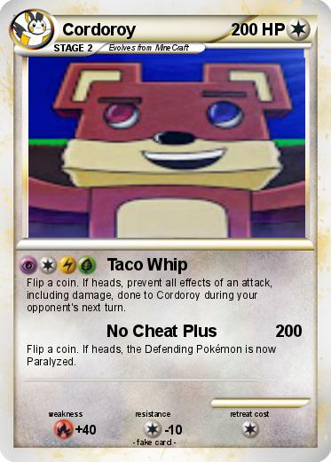 Pokemon Cordoroy
