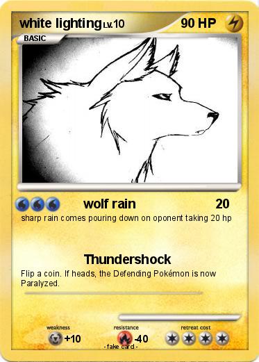 Pokemon white lighting