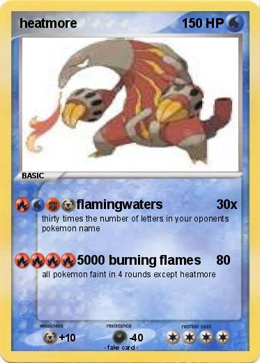 Pokemon heatmore